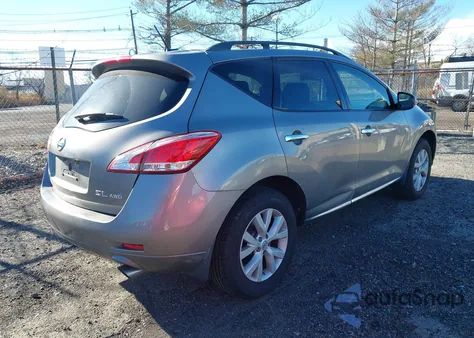 2012 Nissan Murano Sl из США, поврежденный, VIN JN8AZ1MW3CW209432